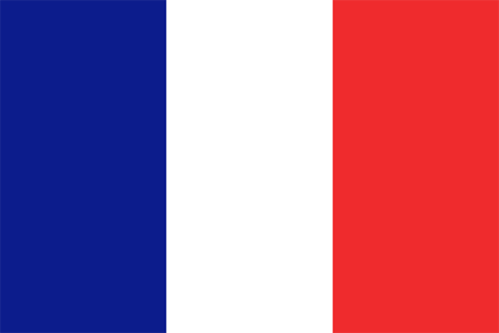Frankreichs flagga