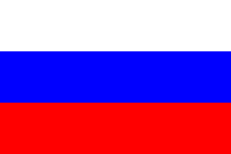 Russlands flagga
