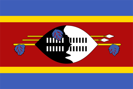 Swasilands flagga
