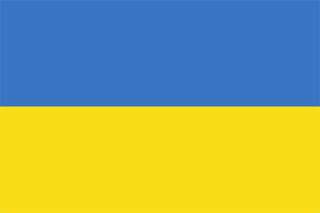 Ukraines flagga