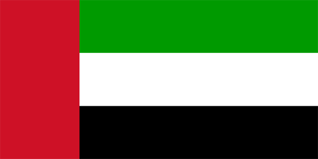 Vereinigte Arabische Emirates flagga