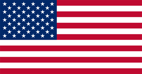Vereinigte Staaten (USA)s flagga