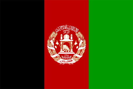 Afghanistans flagga