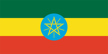 Äthiopiens flagga