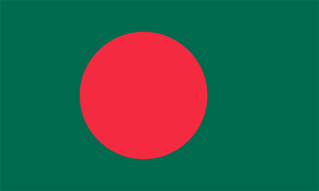 Bangladeschs flagga