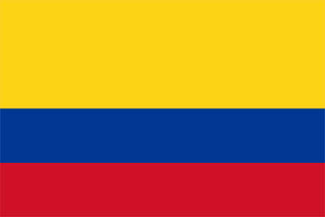 Kolumbiens flagga