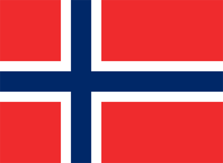 Norwegens flagga