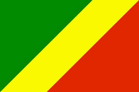 Republik Kongos flagga