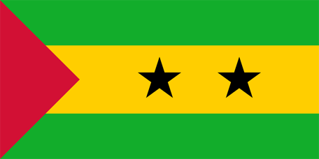São Tomé und Príncipes flagga
