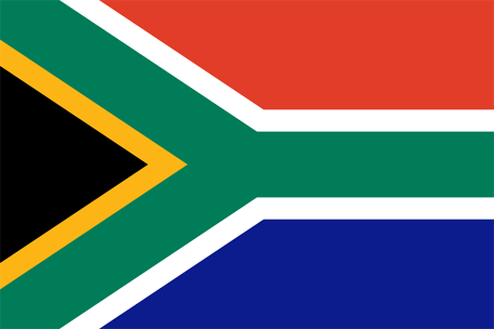 Südafrikas flagga