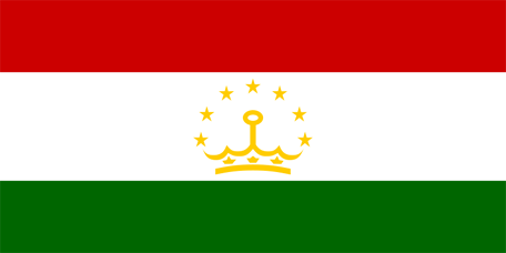 Tadschikistans flagga