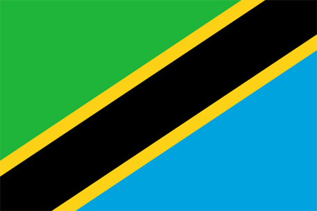 Tansanias flagga