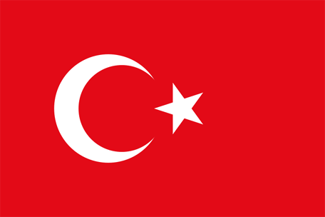 Türkeis flagga
